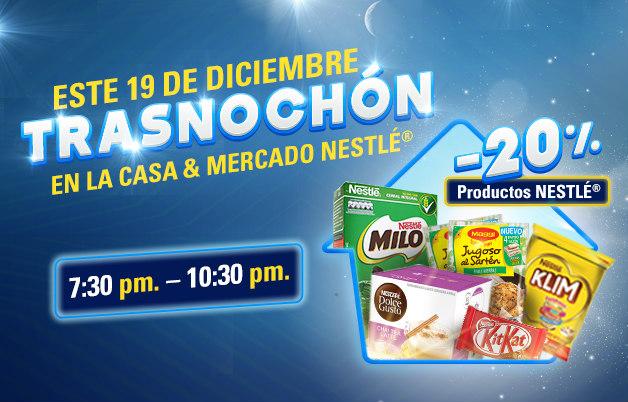 ¡COMPRA TUS REGALOS DE NAVIDAD EN LA CASA & MERCADO NESTLÉ®!