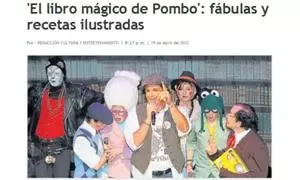 'El libro mágico de Pombo': fábulas y recetas ilustradas